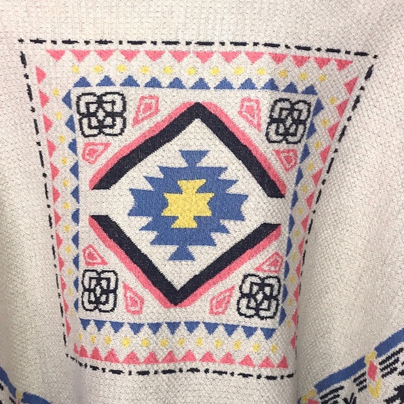 Flying Tomato Aztec Cardigan Shawl S/M - Picture 3 of 7